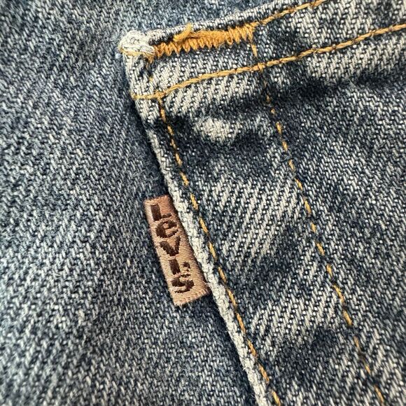 Vintage 90s Levi’s 540 Jeans Mens 38x30 Bronze Tab Relaxed Fit Straight Leg 1995 - Picture 4 of 9